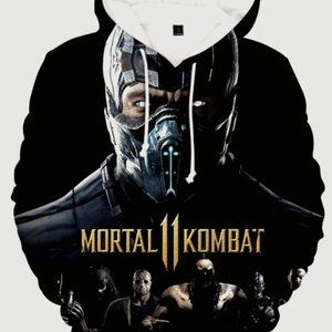 Sub Zero Mortal Kombat Sweatshirt Hoodie Fleece